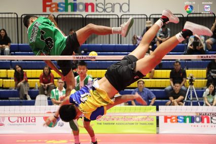 ประมวลภาพ เซปักตะกร้อ นักเรียนชาย แชมป์กีฬา 7HD 2025 | 24 ก.ย. 2568