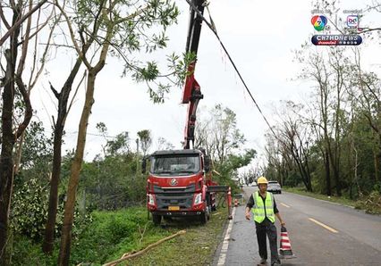 กวางตุ้งเร่งฟื้นฟูหลังภัยพิบัติ ขณะ ไต้ฝุ่นรากาซา อ่อนกำลังแล้ว