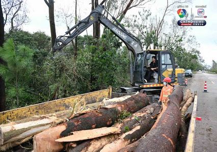 กวางตุ้งเร่งฟื้นฟูหลังภัยพิบัติ ขณะ ไต้ฝุ่นรากาซา อ่อนกำลังแล้ว