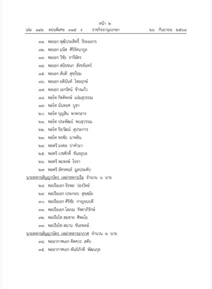 โปรดเกล้าฯ แต่งตั้ง “แม่ทัพกุ้ง” เป็นนายทหารราชองครักษ์พิเศษ