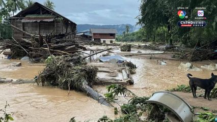 ฤทธิ์พายุบัวลอย แม่สะเรียง หนักสุดในรอบ 20 ปี