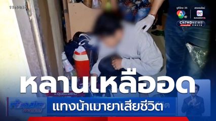 หลานเหลืออด แทงน้าเมายาเสียชีวิต