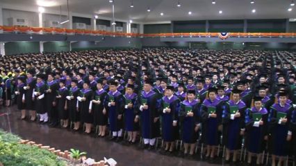 สมเด็จพระเจ้าน้องนางเธอ เจ้าฟ้าจุฬาภรณวลัยลักษณ์ อัครราชกุมารี กรมพระศรีสวางควัฒน วรขัตติยราชนารี เสด็จแทนพระองค์ ไปในการพระราชทานปริญญาบัตรแก่ผู้สําเร็จการศึกษาจากมหาวิทยาลัยเกษตรศาสตร์ ประจําปีการศึกษา 2567 เป็นวันที่สอง