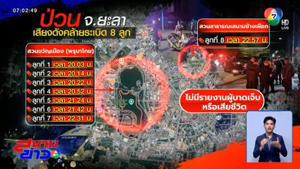 ใต้ยังป่วนไม่เลิก ! แม่ทัพภาคที่ 4 ลงพื้นที่เกิดเหตุป่วน 8 จุด