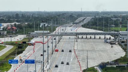 เปิดวิ่งฟรี! ทดลอง มอเตอร์เวย์ M81 ทั้ง  8 ด่าน 10-14 ต.ค. 68 นี้