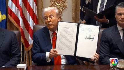 ทรัมป์ เปลี่ยนชื่อวันหยุดกลับเป็น วันโคลัมบัส