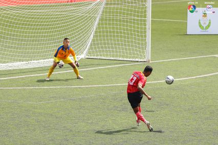 ประมวลภาพ ฟุตบอลนักเรียน 7 คน แชมป์กีฬา 7HD 2025 | 10 ต.ค. 2568