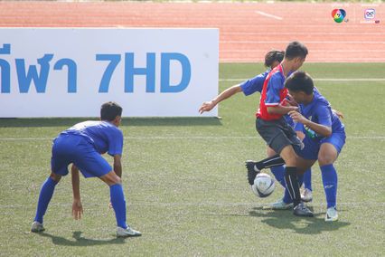 ประมวลภาพ ฟุตบอลนักเรียน 7 คน แชมป์กีฬา 7HD 2025 | 12 ต.ค. 2568