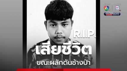 เจ้าหน้าที่อุทยาน เสียชีวิตขณะปฏิบัติหน้าที่ผลักดันช้างป่า