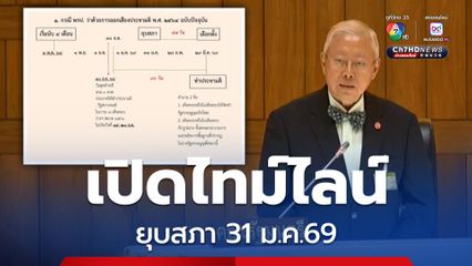 “บวรศักดิ์” เปิดไทม์ไลน์  ยุบสภา