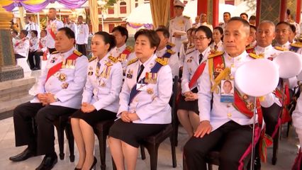 พระบาทสมเด็จพระเจ้าอยู่หัว และสมเด็จพระนางเจ้า ฯ พระบรมราชินี เสด็จพระราชดำเนินไปในการพระราชพิธีทรงบำเพ็ญพระราชกุศลถวายผ้าพระกฐิน ณ วัดราชบพิธสถิตมหาสีมาราม และวัดพระเชตุพนวิมลมังคลาราม