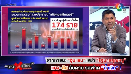 ถกไม่เถียง : จากหายนะ "ฮุน เซน" เขย่า "รัฐบาลคุณหนู" แดง-ส้ม ลับดาบ รอฟาด "น้ำเงิน" !