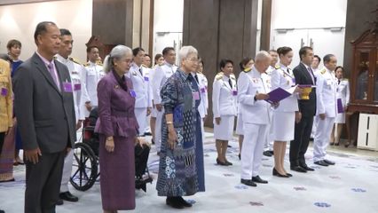 สมเด็จพระกนิษฐาธิราชเจ้า กรมสมเด็จพระเทพรัตนราชสุดา ฯ สยามบรมราชกุมารี พระราชทานพระราชวโรกาสให้ คณะบุคคล เฝ้าทูลละอองพระบาท ดังนี้