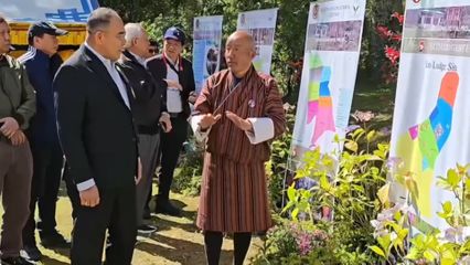 องคมนตรี ติดตามผลการปฏิบัติงาน ภายใต้ความร่วมมือทางวิชาการ ระหว่างมูลนิธิโครงการหลวง และกระทรวงเกษตรและปศุสัตว์ ราชอาณาจักรภูฏาน