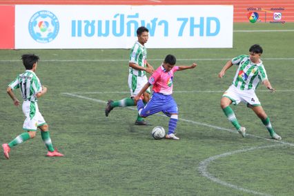 ประมวลภาพ ฟุตบอลนักเรียน 7 คน แชมป์กีฬา 7HD 2025 | 22 ต.ค. 2568