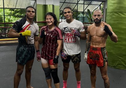 ONE Championship : แสตมป์ แฟร์เท็กซ์ เผยประสบการณ์ลงนวมฝาแฝดเอสตูปินาน ก่อนบู๊ คานะ โมริโมโตะ
