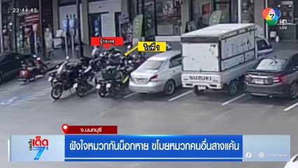 ฝังใจหมวกกันน็อกหาย ขโมยหมวกคนอื่นสางแค้น