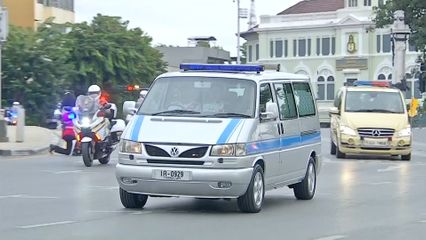 เชิญพระบรมศพ สมเด็จพระบรมราชชนนีพันปีหลวง ไปยังพระบรมมหาราชวัง