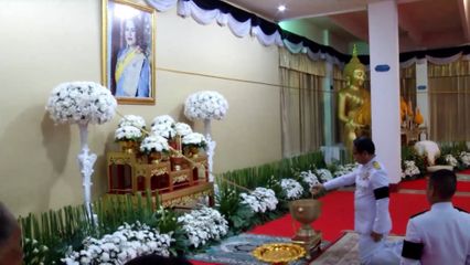 พสกนิกรถวายน้ำสรงพระบรมศพ พระพันปีหลวง