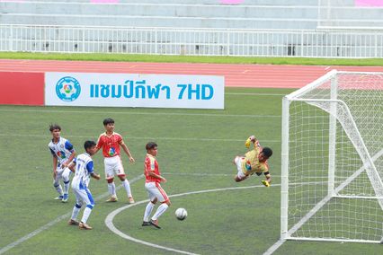 สมราคาทีมเต็ง “รร.ภัทรบพิตร” แชมป์เก่านำขบวนทีมวาง A ทะลุรอบ 64 ทีม ศึก “ฟุตบอลนักเรียน 7 คน แชมป์กีฬา 7HD แชมเปียน คัพ 2025”