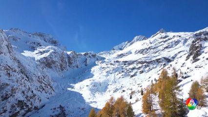 หิมะแรก โปรยปรายเหนือทะเลสาบสวิตเซอร์แลนด์