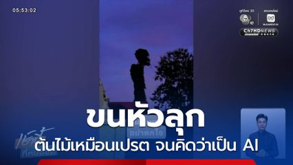 ต้นไม้เหมือนเปรต จนคิดว่าเป็น AI