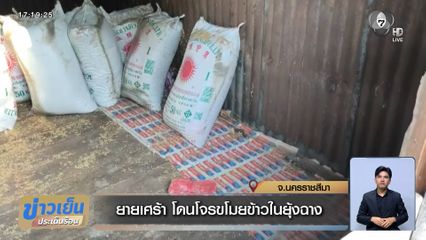 ยายเศร้า โดนโจรขโมยข้าวในยุ้งฉาง