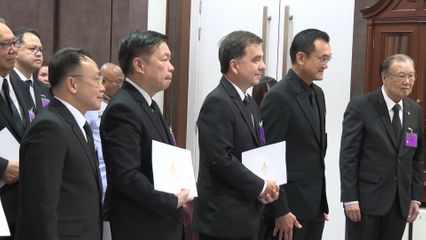 สมเด็จพระกนิษฐาธิราชเจ้า กรมสมเด็จพระเทพรัตนราชสุดา ฯ สยามบรมราชกุมารี พระราชทานพระราชวโรกาสให้ คณะบุคคล เฝ้าทูลละอองพระบาท