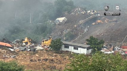 ที่ทิ้งดินถล่มใน กฟผ.แม่เมาะ เสียหาย 100 ล้านบาท