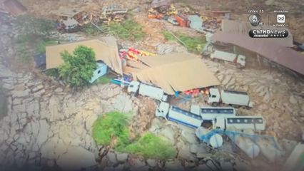 ที่ทิ้งดินถล่มใน กฟผ.แม่เมาะ เสียหาย 100 ล้านบาท