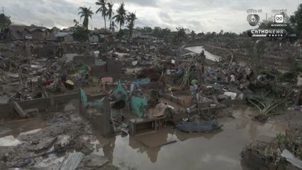 พายุไต้ฝุ่น "คัลแมกี" พัดถล่มฟิลิปปินส์ ทิ้งไว้เพียงความเสียหาย และคราบน้ำตาของชาวบ้าน
