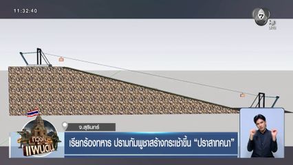 เรียกร้องทหาร ปรามกัมพูชาสร้างกระเช้าขึ้น "ปราสาทคนา"