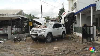 ฟิลิปปินส์ เก็บกวาดความเสียหาย ไต้ฝุ่น คัลแมกี เสียชีวิตพุ่งเกิน 100 คน