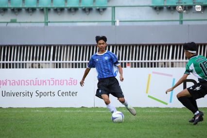 ประมวลภาพ ฟุตบอลนัดพิเศษ : รวมตัวตึง กระแสดัง แชมป์กีฬา 7HD 2-0 กสศ.