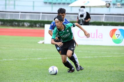 ประมวลภาพ ฟุตบอลนัดพิเศษ : รวมตัวตึง กระแสดัง แชมป์กีฬา 7HD 2-0 กสศ.