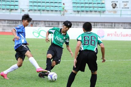 ประมวลภาพ ฟุตบอลนัดพิเศษ : รวมตัวตึง กระแสดัง แชมป์กีฬา 7HD 2-0 กสศ.
