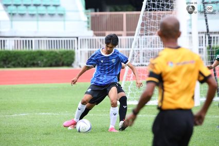 ประมวลภาพ ฟุตบอลนัดพิเศษ : รวมตัวตึง กระแสดัง แชมป์กีฬา 7HD 2-0 กสศ.