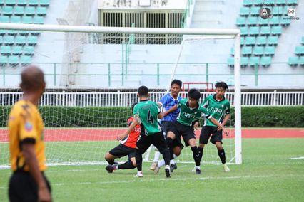 ประมวลภาพ ฟุตบอลนัดพิเศษ : รวมตัวตึง กระแสดัง แชมป์กีฬา 7HD 2-0 กสศ.