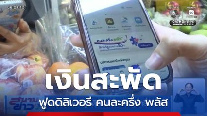 เงินสะพัด ฟูดดิลิเวอรี คนละครึ่ง พลัส