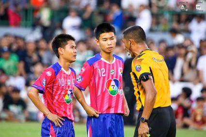 ประมวลภาพ ฟุตบอล แชมป์กีฬา 7HD 2025 : หมอนทองวิทยา 1-2 องค์การบริหารส่วนจังหวัดชัยนาท