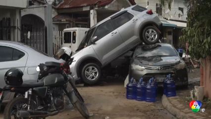 ฟิลิปปินส์เตือนพายุไต้ฝุ่นลูกใหม่ พัดถล่มซ้ำ