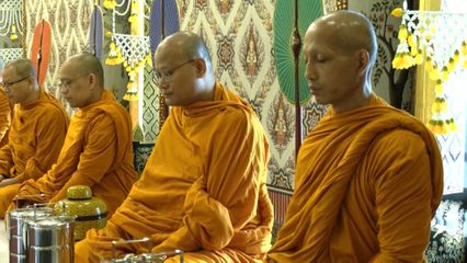 พระราชวงศ์ ทรงเป็นประธานในการทรงบำเพ็ญพระราชกุศลพระพิธีธรรมสวดพระอภิธรรม พระบรมศพสมเด็จพระนางเจ้าสิริกิติ์ พระบรมราชินีนาถ พระบรมราชชนนีพันปีหลวง