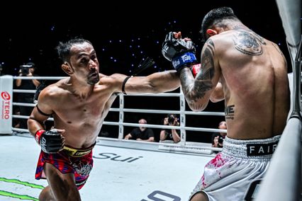 ONE ลุมพินี : สามเอ ไก่ย่างห้าดาว นัดดวล จ้าวเสือใหญ่ ม.กรุงเทพธนบุรี ศึก ONE ลุมพินี 137