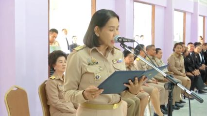 องคมนตรี ตรวจเยี่ยมการดำเนินโครงการราชทัณฑ์ปันสุข ทำความ ดี เพื่อชาติ ศาสน์ กษัตริย์ ที่จังหวัดนครราชสีมา