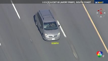 ตำรวจสหรัฐฯ ไล่ล่าหญิงขโมยรถ หนีรอดเข้าเม็กซิโก