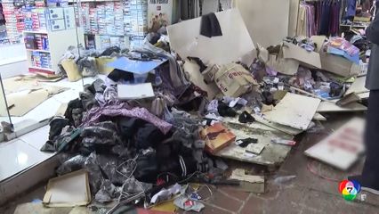 รถบรรทุกพุ่งชนคนและร้านค้า ในตลาดเกาหลีใต้ ตาย-เจ็บนับสิบคน