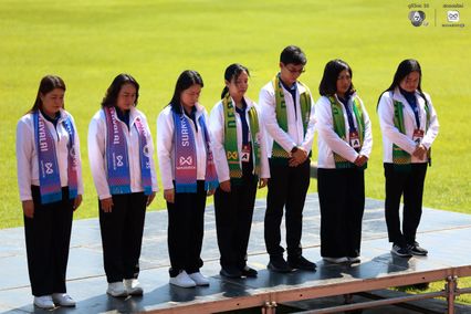 ประมวลภาพพิธีเปิดการแข่งขันฟุตบอลจตุรมิตรสามัคคี ครั้งที่ 31
