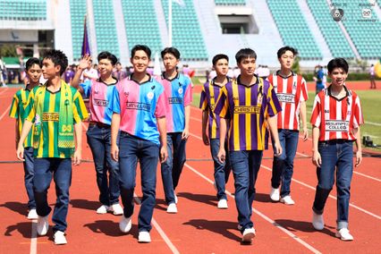 ประมวลภาพพิธีเปิดการแข่งขันฟุตบอลจตุรมิตรสามัคคี ครั้งที่ 31