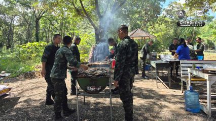 เสิร์ฟย่างปลาดุก 1,000 ตัว เยียวยาทหารชายแดนให้หายเหนื่อย
