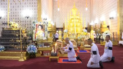 องคมนตรี เป็นประธานในการบำเพ็ญพระราชกุศลพระพิธีธรรมสวดพระอภิธรรมพระบรมศพ สมเด็จพระนางเจ้าสิริกิติ์ พระบรมราชินีนาถ พระบรมราชชนนีพันปีหลวง